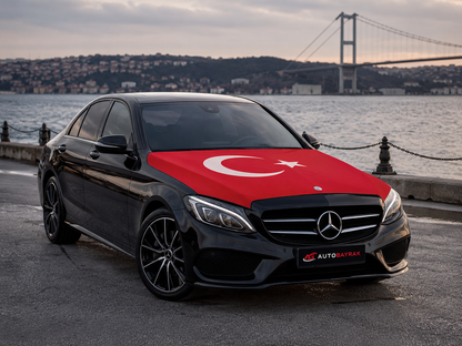 LASTİKLİ ARAÇ KAPUT BAYRAĞI